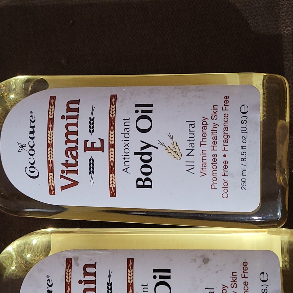 Coco care body oil vitamin E all natural fragrance free bundled 4 - Picture 3 of 3